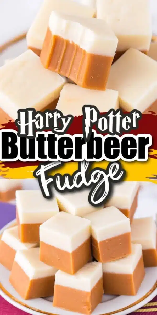 Delicious Harry Potter-inspired Butterbeer Fudge dessert
