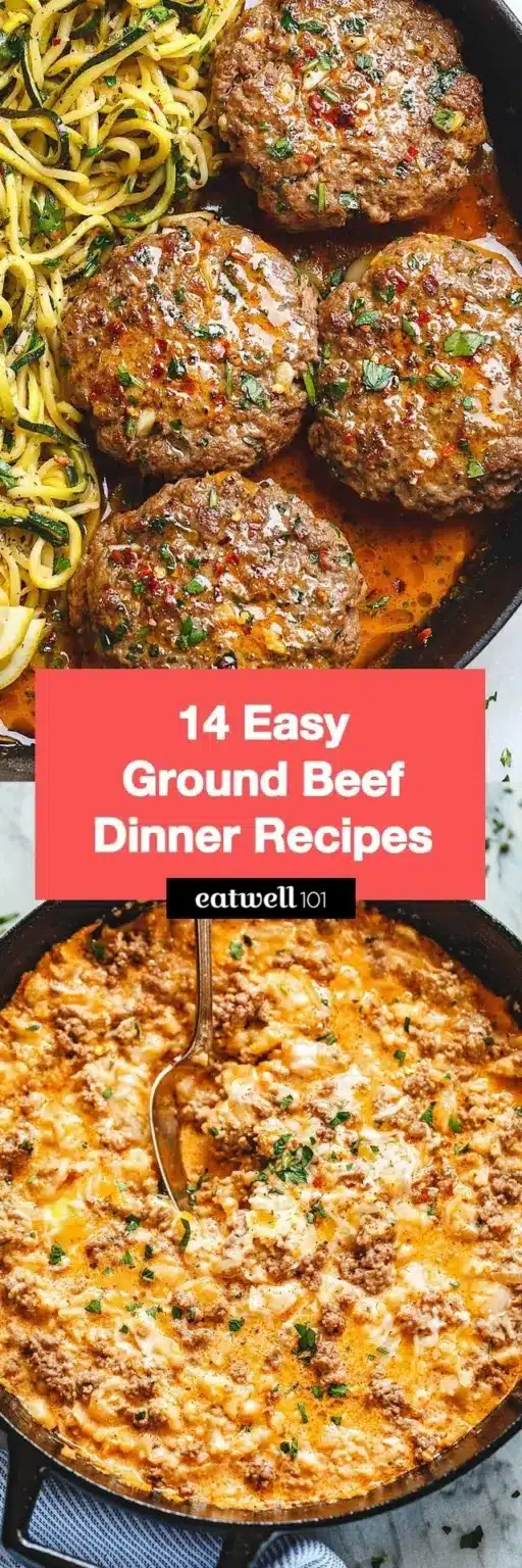 14 easy ground beef dinner recipes for quick weeknight meals