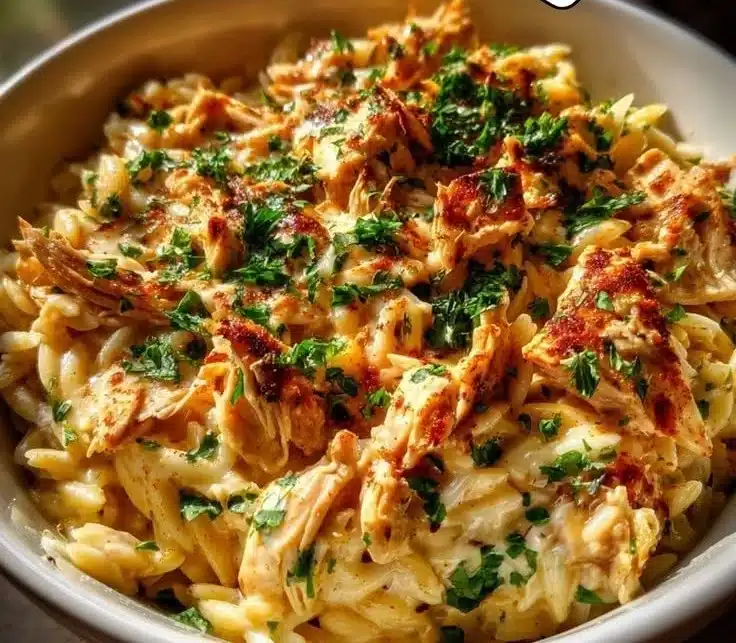 BBQ Chicken Orzo