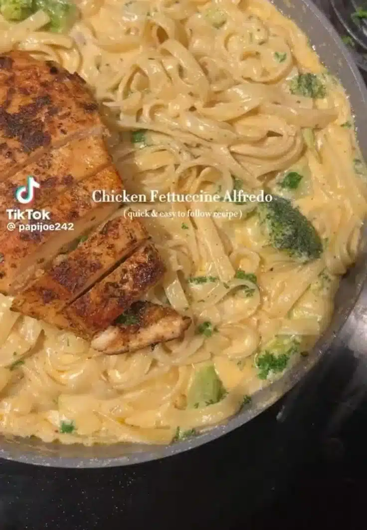 Chicken Fettuccine Alfredo