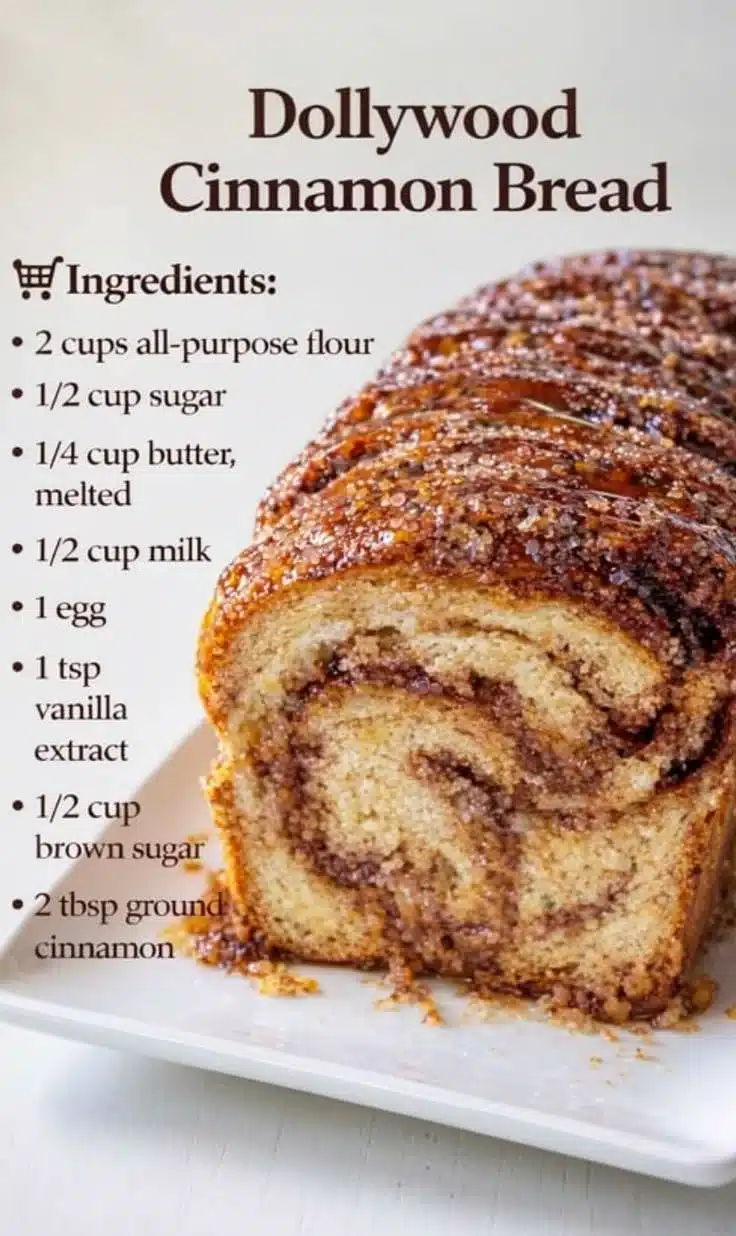 Dollywood Cinnamon Bread