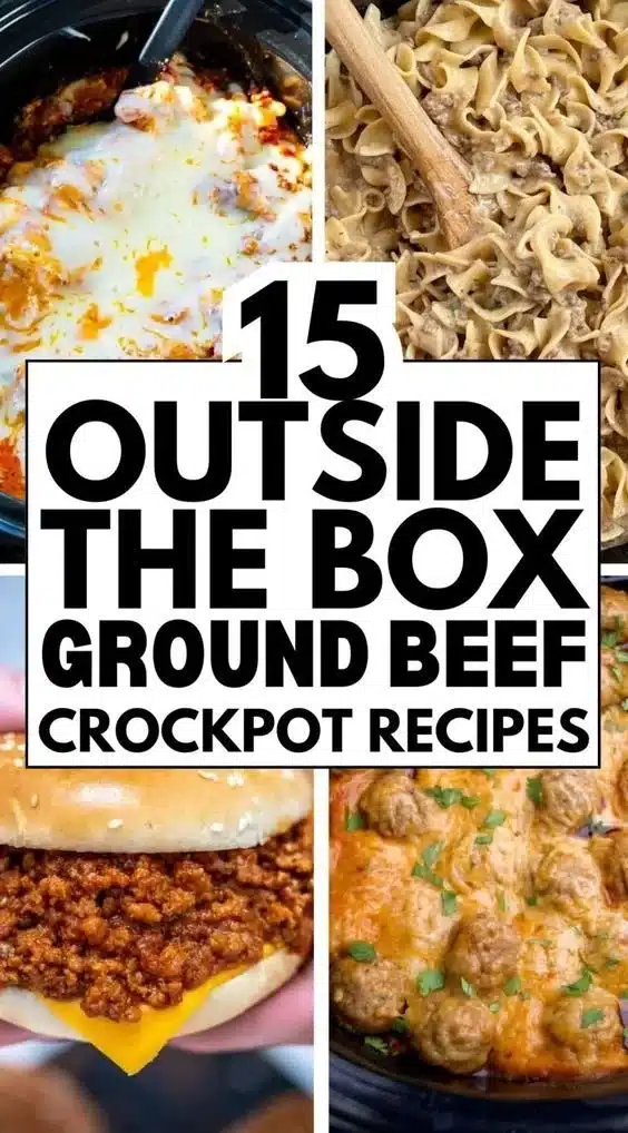 Slow Cooker Ground Beef Recipes